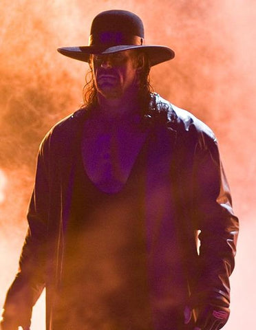 The Undertaker Wrestler wearing his hat